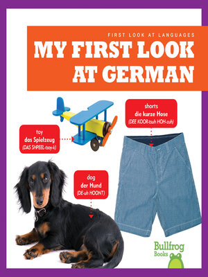 cover image of My First Look at German